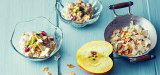 Apfel-Porridge