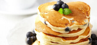 Blaubeer-Pfannkuchen