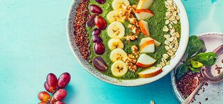 Grüne Smoothie-Bowl