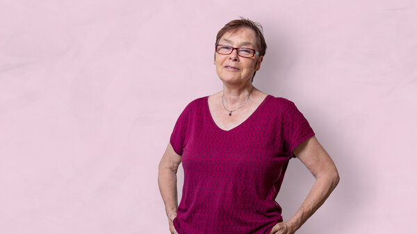 Annette Voigt, 67, gründete nach ihrer Diagnose die Selbsthilfegruppe „mein Darm und ich“.
