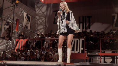 Peggy March während eines Auftritts in der ZDF-Hitparade im Jahr 1969.