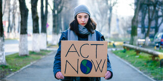 Sich für den Planeten einsetzen: Wann kann Aktionismus für einen selbst ungesund werden?