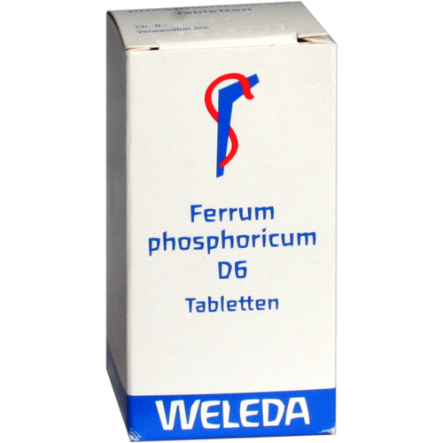 Verpackungsbild(Packshot) von FERRUM PHOSPHORICUM D 6 Tabletten
