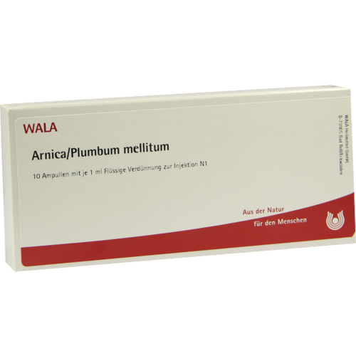Verpackungsbild(Packshot) von ARNICA/PLUMBUM /Mellitum Ampullen