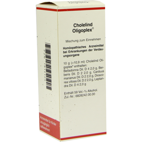 Verpackungsbild(Packshot) von CHOLELIND Oligoplex Tropfen