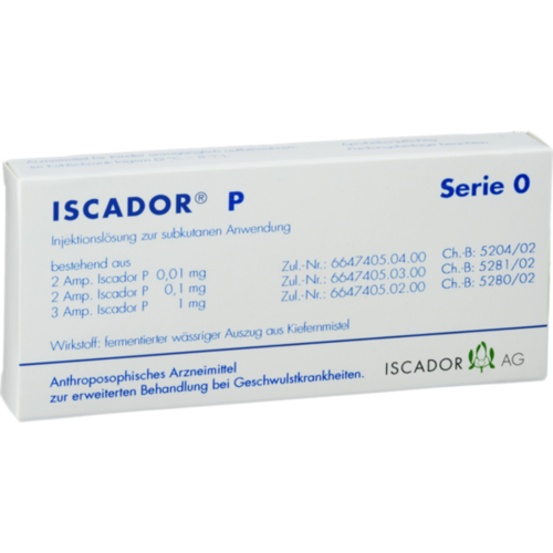 Verpackungsbild(Packshot) von ISCADOR P Serie 0 Injektionslösung