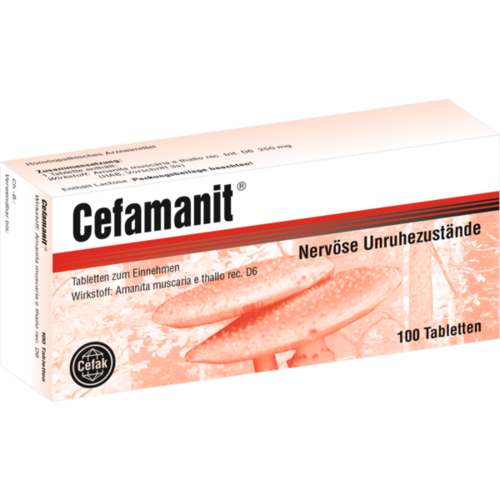 Verpackungsbild(Packshot) von CEFAMANIT Tabletten