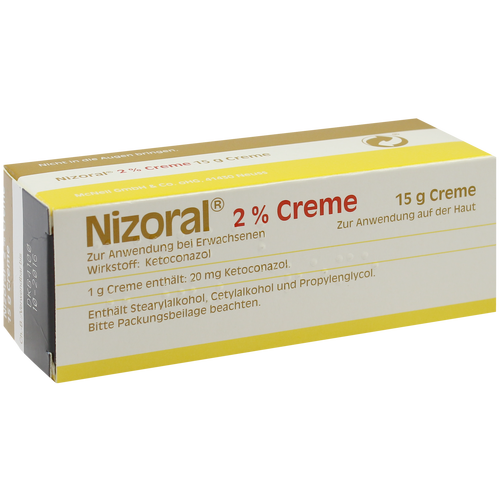 Verpackungsbild(Packshot) von NIZORAL 2% Creme