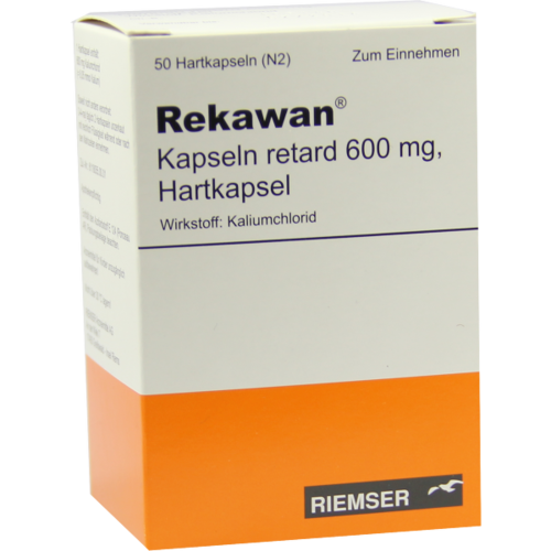 Verpackungsbild(Packshot) von REKAWAN Kapseln retard 600 mg
