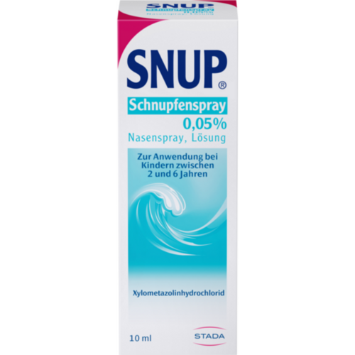 Verpackungsbild(Packshot) von SNUP Schnupfenspray 0,05% Nasenspray