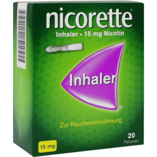 Verpackungsbild(Packshot) von NICORETTE Inhaler 15 mg
