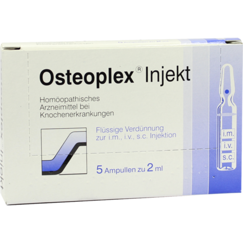 Verpackungsbild(Packshot) von OSTEOPLEX Injekt Ampullen