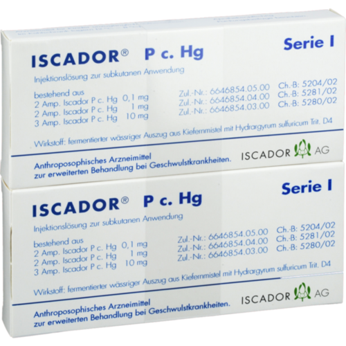 Verpackungsbild(Packshot) von ISCADOR P c.Hg Serie I Injektionslösung