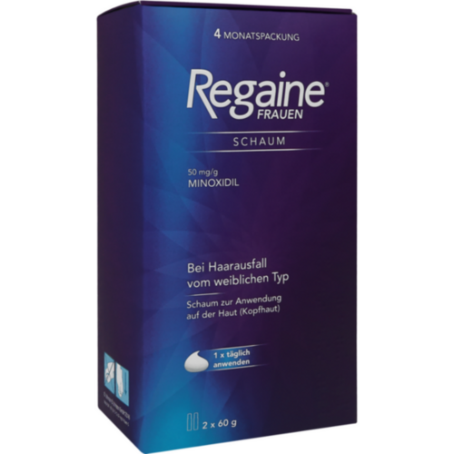 Verpackungsbild(Packshot) von REGAINE Frauen Schaum 50 mg/g