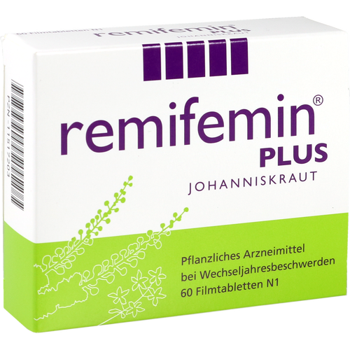 Verpackungsbild(Packshot) von REMIFEMIN plus Johanniskraut Filmtabletten