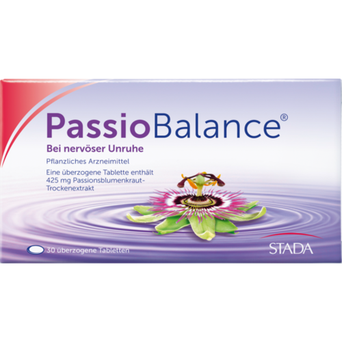 Verpackungsbild(Packshot) von PASSIO Balance überzogene Tabletten