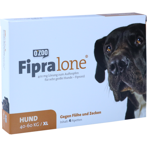 Verpackungsbild(Packshot) von FIPRALONE 402 mg Lsg.z.Auftropf.f.sehr gr.Hunde