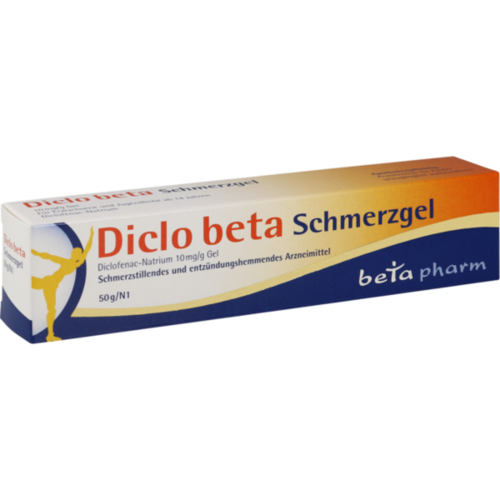 Verpackungsbild(Packshot) von DICLO BETA Schmerzgel
