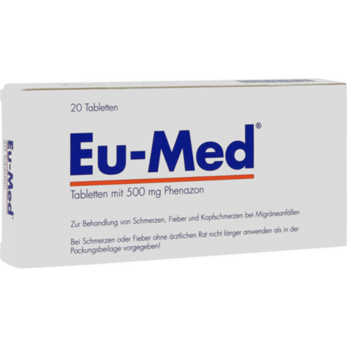 Verpackungsbild(Packshot) von EU-MED Tabletten