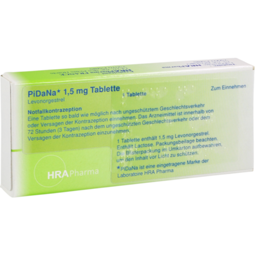 Verpackungsbild(Packshot) von PIDANA 1,5 mg Tabletten