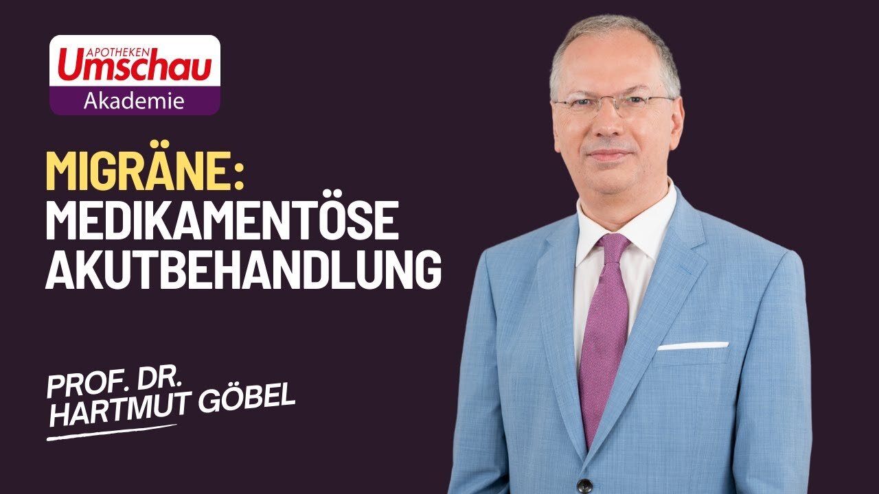 Migräne: Medikamentöse Akutbehandlung (Prof. Dr. Hartmut Göbel, Schmerzklinik Kiel)